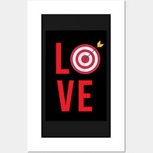 Love Archery Posters and Art